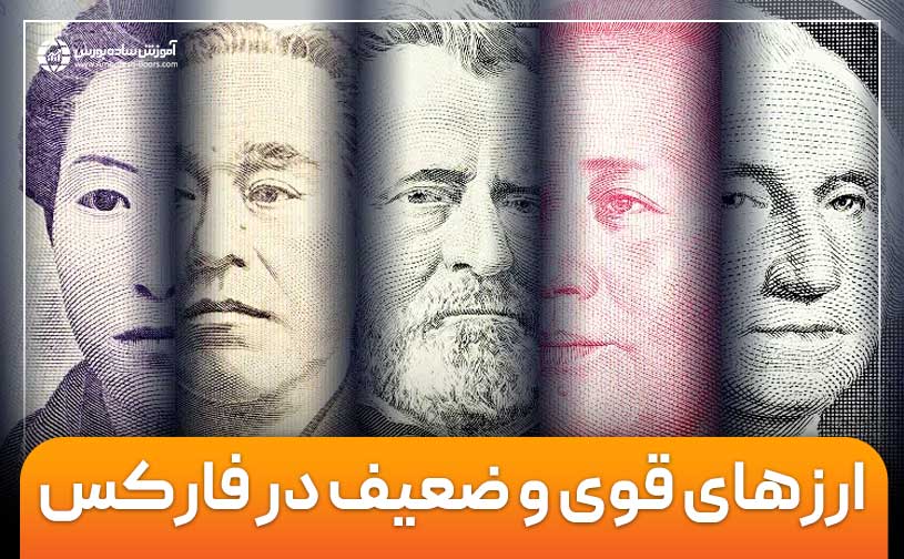 چطور ارزهای قوی و ضعیف را در فارکس شناسایی کنیم؟