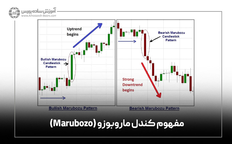 مفهوم کندل ماروبوزو (Marubozo)