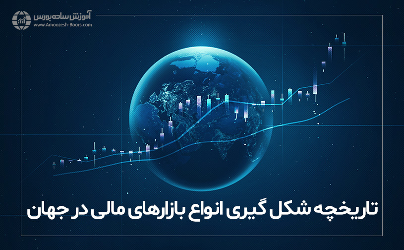 تاریخچه شکل گیری انواع بازارهای مالی در جهان