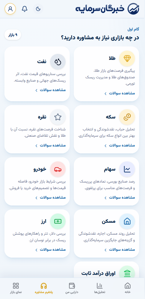 پیام خصوصی و مشاوره